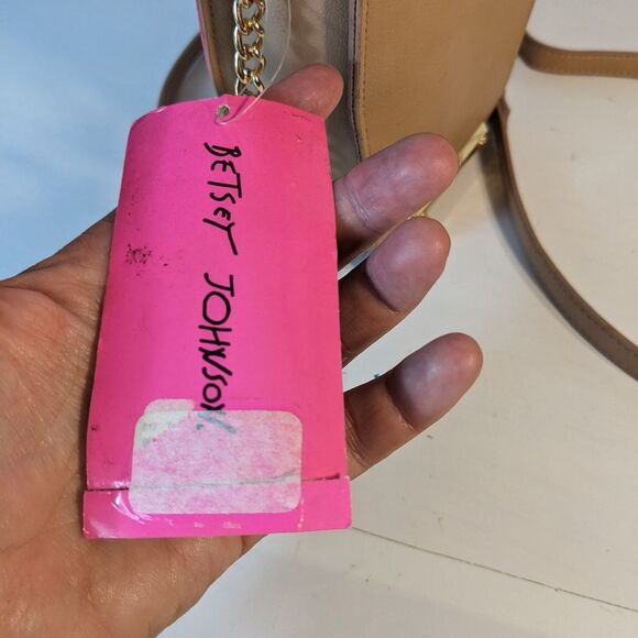 Betsey Johnson Pumpkin Spice Latte Crossbody Bag NWT - Picture 8 of 9